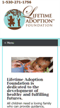Mobile Screenshot of lifetimefoundation.org